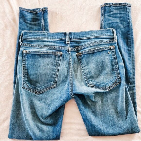 Rag & Bone Dre Distressed Jeans in Watts Size 25 - Picture 6 of 8